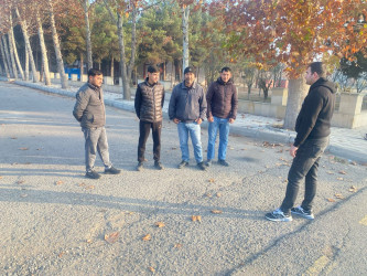 Qida məhsullarının konservləşdirilməsi, həmin məhsulların saxlanılması və istifadəsi zamanı sanitariya-gigiyena norma və qaydalarına riayət olunması ilə bağlı əhali arasında təşviqat və maarifləndirmə işləri aparılır.