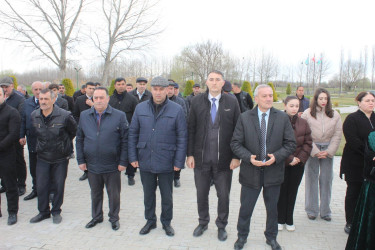 Şəhid Göyüşov Məzahir Niyaz oğlunun xatirəsi yad edilib
