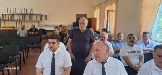 Növbəti səyyar qəbul Ağcabədi rayonunda keçirilib