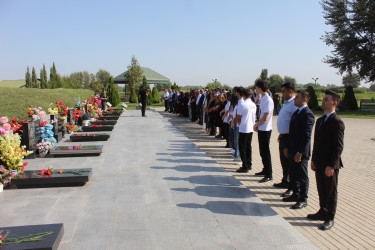 Şəhid Şirxan Quliyevin xatirəsi yad edilib.
