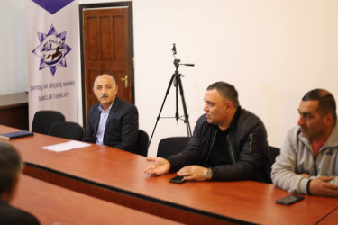 Nərimanov rayonunda məskunlaşan xocavəndli sakinlərlə növbəti səyyar qəbul keçirilmişdir