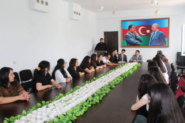 “Dini müxtəliflik və suverenlik: Tolerantlığın hüquqi və sosial əhəmiyyəti” mövzusunda maarifləndirici tədbir keçirilmişdir.