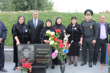 Mirzəyev Elmin Əvəz  oğlunun anım günü münasibətilə xatirəsi yad edilib
