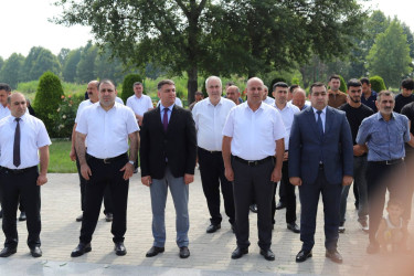 Şəhid Balakişiyev Qara Əmirxan oğlunun doğum günü münasibətilə tədbir keçirilib