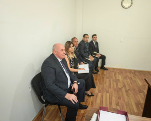 Xocavənd Rayon İcra Hakimiyyətinin başçısı Eyvaz Hüseynov növbəti vətəndaş qəbulu keçirib