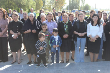 Vətən müharibəsində qəhrəmancasına şəhid olmuş Şəhid Nüsrətli Ceyhunun və Şəhid Məzahir Göyüşovun anım günü qeyd edilib.