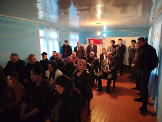 Növbəti səyyar qəbul Yeni Xocavənd qəsəbəsində olub