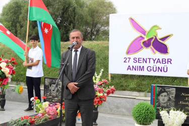 27 Sentyabr Anım Gününə həsr olunmuş rəsmi tədbir keçirilib