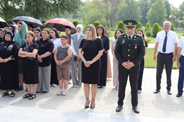 Şəhid Balakişiyev Qara Əmirxan oğlunun doğum günü münasibətilə tədbir keçirilib