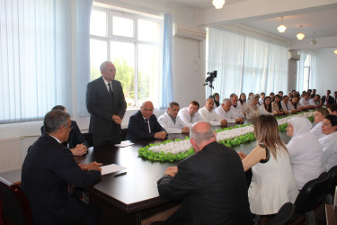 Tibb işçilərinin peşə bayramı qeyd olunub