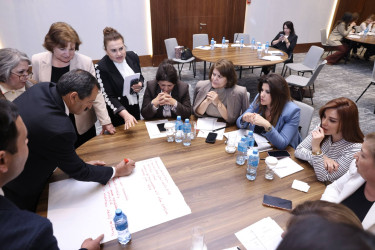 “Gender məsələləri üzrə məsul şəxslərin fəaliyyətinin təkmilləşdirilməsi və effektiv koordinasiya” mövzusunda təlimlərə start verilib