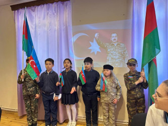 Xocavənd rayon 4 nömrəli tam orta məktəbində "Şanlı Zəfər " adlı tədbir keçirildi.