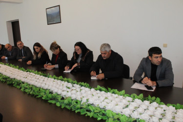 Mülki müdafiə tədbirlərinin gücləndirilməsi mövzusunda  tədbir keçirilmişdir