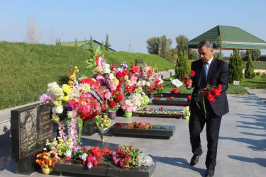 Vətən müharibəsində qəhrəmancasına şəhid olmuş Namazov Xəyal Xudaverdi oğlunun xatirəsi yad edilib.