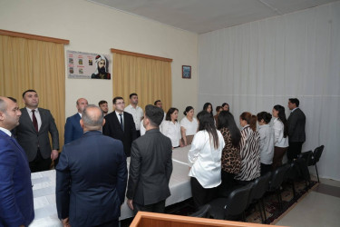 Xocavənd rayonunda “15 İyun – Milli Qurtuluş Günü” münasibətilə “Qurtuluşdan Zəfərə” adlı dəyirmi masa keçirilib