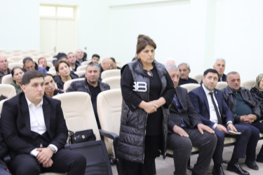 Xocavənd Rayon İcra Hakimiyyəti başçısı Eyvaz Hüseynovun vətəndaşlarla növbəti səyyar qəbulu keçirilmişdir