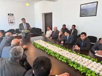 Xocavənd rayonunda partlayıcı sursatların təhlükəsinə dair maarifləndirici görüş keçirilib