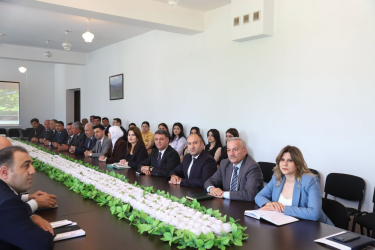 Xocavənd Rayon İcra Hakimiyyətində “Zəfərdən quruculuğa” mövzusunda tədbir keçirilib