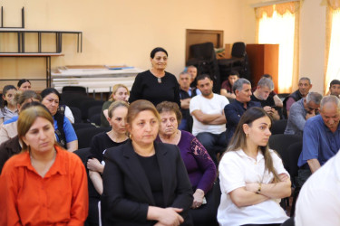 Ağcabədi rayonunda növbəti səyyar qəbul keçirilmişdir