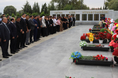 Şəhid Zülfüqar Fərəcovun xatirəsi yad edilib