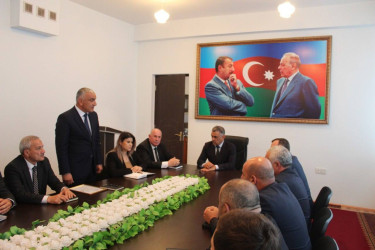 Bəhruz Məmmədovun yeni vəzifəyə təyin edilməsi ilə bağlı tədbir keçirilmişdir