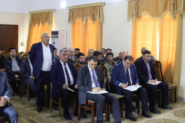 Növbəti səyyar qəbul 500 ailəlik Xocavənd qəsəbəsində olub