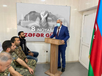 Xocavənd Rayon Mərkəzi Xəstəxanasında Zəfər Günü qeyd edilib