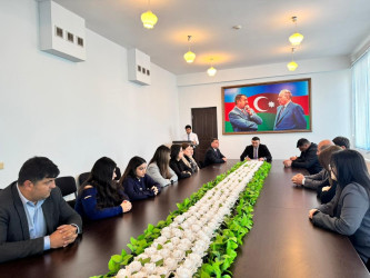 “Su ehtiyatlarından səmərəli istifadənin təmin olunması, alternativ su mənbələrinin yaradılması və həmin mənbələrdən istifadənin genişləndirilməsi” mövzusunda maarifləndirici tədbir keçirilib.