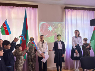 Xocavənd rayon 4 nömrəli tam orta məktəbində "Şanlı Zəfər " adlı tədbir keçirildi.