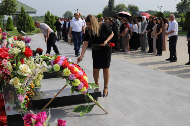 Şəhid Balakişiyev Qara Əmirxan oğlunun doğum günü münasibətilə tədbir keçirilib