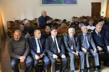Növbəti səyyar qəbul 500 ailəlik Xocavənd qəsəbəsində olub