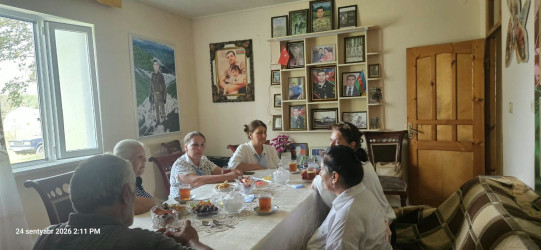 Heç bir Şəhid ailəsi diqqətdən kənar qalmır