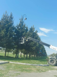 "Memarlıq və Şəhərsalma ili" çərçivəsində abadlıq işləri davam etdirilir