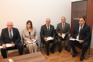 Xocavənd Rayon İcra Hakimiyyətinin başçısı Eyvaz Hüseynov vətəndaş qəbulu keçirib.