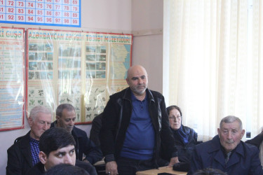 Binəqədi rayonunda məskunlaşan rayon sakinləri ilə növbəti səyyar qəbul keçirilmişdir