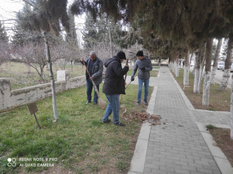 “Şəhərsalma və Memarlıq İli” çərçivəsində növbəti iməcilik keçirilib