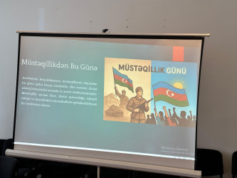 “Konstitusiya və Suverenlik İli” çərçivəsində “Heydər Əliyev – Azərbaycan Konstitusiyasının memarıdır” mövzusunda dəyirmi masa keçirilib