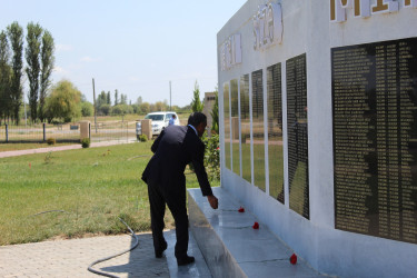 Vətən Müharibəsi Qəhrəmanı, şəhid Anar Əliyevin ailəsi Xocavənd Rayon İcra Hakimiyyəti  başçısının qəbulunda olub