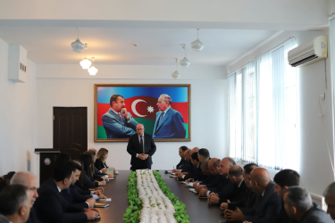 “18 Oktyabr – Dövlət Müstəqilliyinin Bərpası Günü” münasibətilə tədbir keçirilib