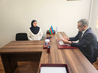 Xocavənd Rayon İcra Hakimiyyətinin başçısı Eyvaz Hüseynov növbəti vətəndaş qəbulu keçirib