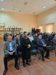 Xocavənd Rayon İcra Hakimiyyəti başçısının növbəti səyyar qəbulu Ağcabədi rayonunda məskunlaşmış rayon sakinləri ilə olub