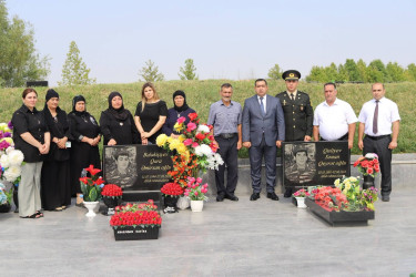 Şəhid Balakişiyev Qara Əmirxan oğlunun doğum günü münasibətilə tədbir keçirilib