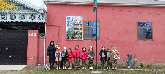 Yeni il və Dünya Azərbaycanlılarının Həmrəyliyi Günü münasibətilə Şəhid ailələri ziyarət olunub