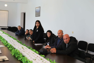 Xocavənd Rayon İcra Hakimiyyətinin başçısı Eyvaz Hüseynov vətəndaş qəbulu keçirib