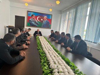 Xocavənd Rayon İcra Hakimiyyətində baramaçılığın inkişafına həsr olunmuş müşavirə keçirilmişdir