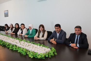 Gənclərlə görüş keçirilib