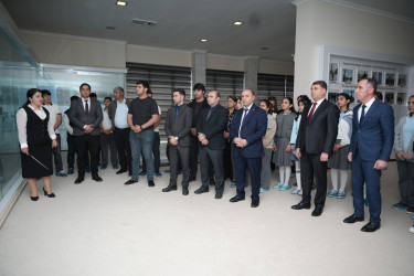 Ümummilli lideri Heydər Əliyevin anadan olmasının 103-cü ildönümü münasibəti ilə  Heydər Əliyev Mərkəzinə ekskursiya təşkil olunub