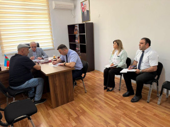 Milli Məclisin deputatı Polad Bülbüloğlu Xocavənd qəsəbəsində vətəndaş qəbulu keçirib