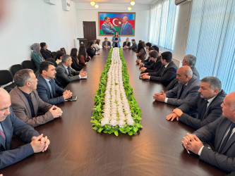 Xocavənd rayonunda partlayıcı sursatların təhlükəsinə dair maarifləndirici görüş keçirilib