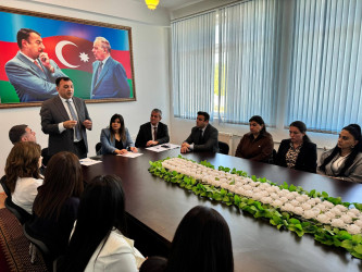 Xocavənd rayonunda partlayıcı sursatların təhlükəsinə dair maarifləndirici görüş keçirilib